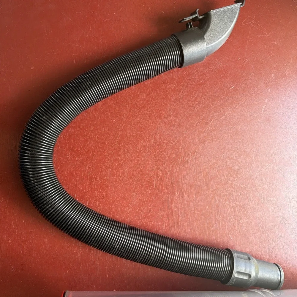 Dirt Devil Endura Lite Red Canister Dust Bin And Hose Genuine Parts